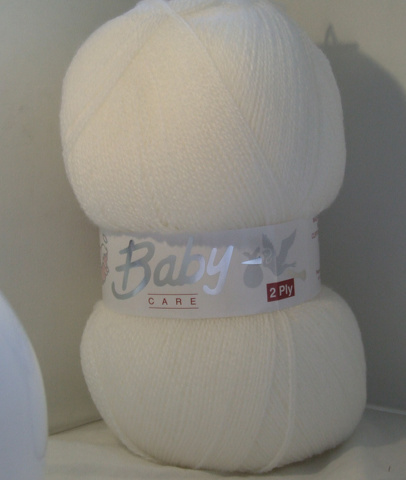 Baby Care 2 Ply Yarn 10 x 100g Balls